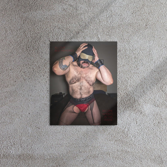 rattlesnakes and lace metal print